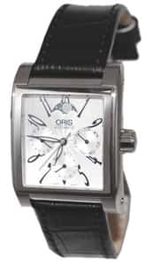 Pre-Owned Oris Miles Rectangular Complication Watch